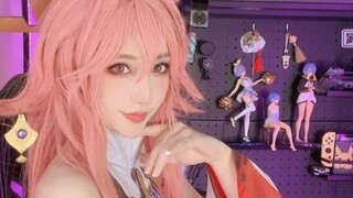 Đời sống|Cosplay thành Yae Miko + Hướng dẫn trang điểm