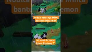 Wkwkwk Ngakak Nobita Bukanya Minta Doraemon Malah Ke Binatang 🤣 #games #funny #shorts #viral #fyp