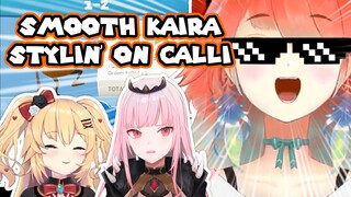 【HoloLive】Kiara Smooth Stylin' on Kalli Hololive EN 0th gen and 1st gen Collab【English Sub】