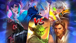 M-World VS Star Wars | 3 Vs 3 All Mid MLBB Challenge