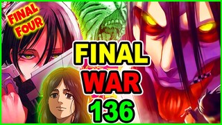 INSANE! All Out Titan War! Is Levi Crying? 😭 | Attack on Titan Chapter 136 Review