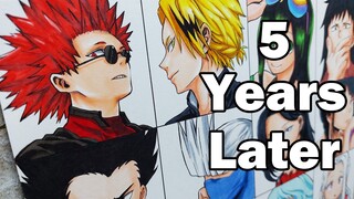 Drawing 21 Years Old My Hero Academia Characters | Timeskip | Part 2