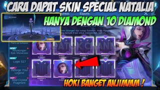 CARA DAPATKAN SKIN SPECIAL NATALIA - GRIM STRANGLER HANYA DENGAN 10 DIAMOND | NEW EVENT MLBB