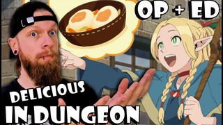 This hits! Dungeon Meshi Delicious in Dungeon opening and ending Reaction