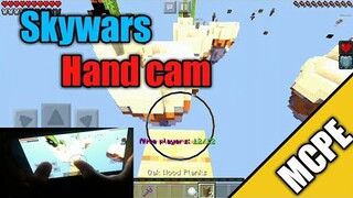 Skywars Cubecraft Mcpe Gameplay(Hand Cam)