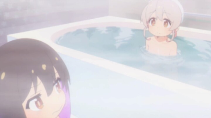"Taking a bath with Mahiro-chan, Minari can't hold it anymore!" ~