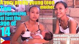 A Very Young and Fresh Beautiful Filipina Teen Mom in the Philippines. 2 Babies at the Age of 15?