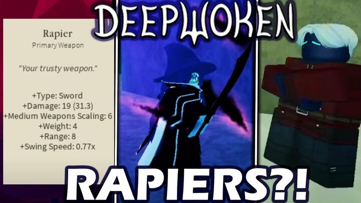 RAPIERS Added to Deepwoken?! | Curse of the No-Life King Change, Deep Gems, Hive NPC [DEEP REVIEW]