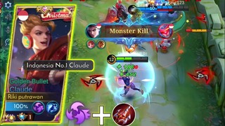 CARA BERMAIN CLAUDE SOLO RANK | PAKE BUILD CLAUDE YG SERING DI PAKE DI MSC TERNYATA SAKIT BANGET!!