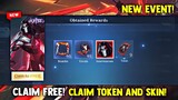 FREE 30X TOKEN AND BOARDER, EMOTE + VILLAIN SKIN! NEW EVENT! (CLAIM FREE!) | MOBILE LEGENDS 2022