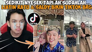 EKSPRESI LANGSUNG ANDRA NGELIHAT RATU & SALDY KETEMUAN BIKIN TIKTOK BARENG😰 - ANTION