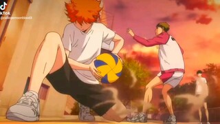 Hinata, Kageyama and Ushijima meet each other