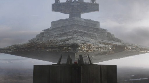 Ngày hôm đó, phiến quân được nhắc nhở về nỗi sợ hãi bị thống trị bởi Star Destroyer