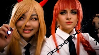 New Recruit Devil Hunters Organization | Makima and Power Train You | Chainsaw Man ASMR (roleplay)