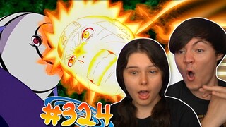 My Girlfriend REACTS to Naruto Shippuden EP 324 (Reaction/Review)