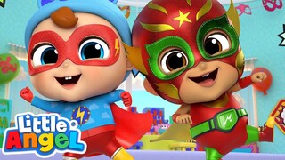 Luchador My Favorite Superhero | Kids Songs Nursery Rhymes