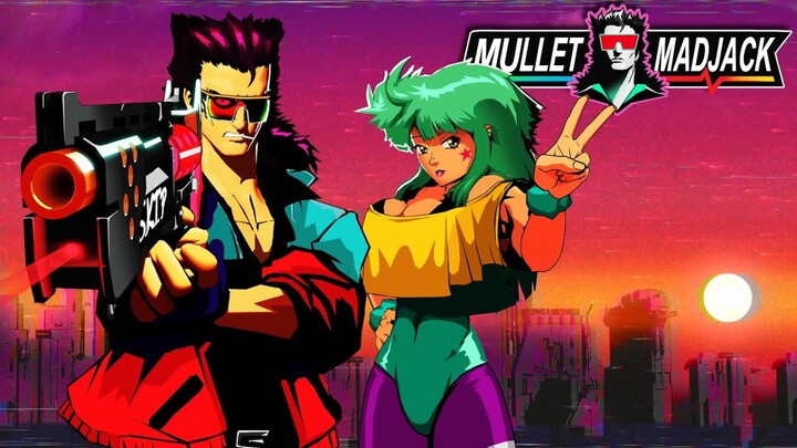 90s Anime Inspired Shooter Goes for the THROAT | Mullet Madjack