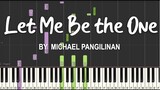 Let Me Be the One by Michael Pangilinan synthesia piano tutorial + sheet music
