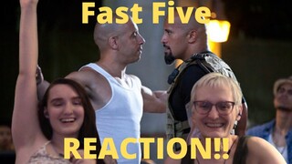 "Fast Five" REACTION!! It's Battle of the Biceps...