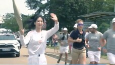 2024 Olympic torchbearer Yang Zi cheers for Chinese Olympic athletes, Chinese Olympic athletes are g