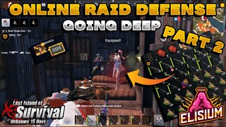 Online Raid Defense Part 2 Badge war and Code Raid Last Island Of Survival | Last Day Rules Survival