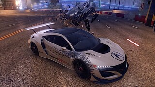 Acura NSX GT3 Evo - Satisfying Moments with Cops - Asphalt 9: Legends