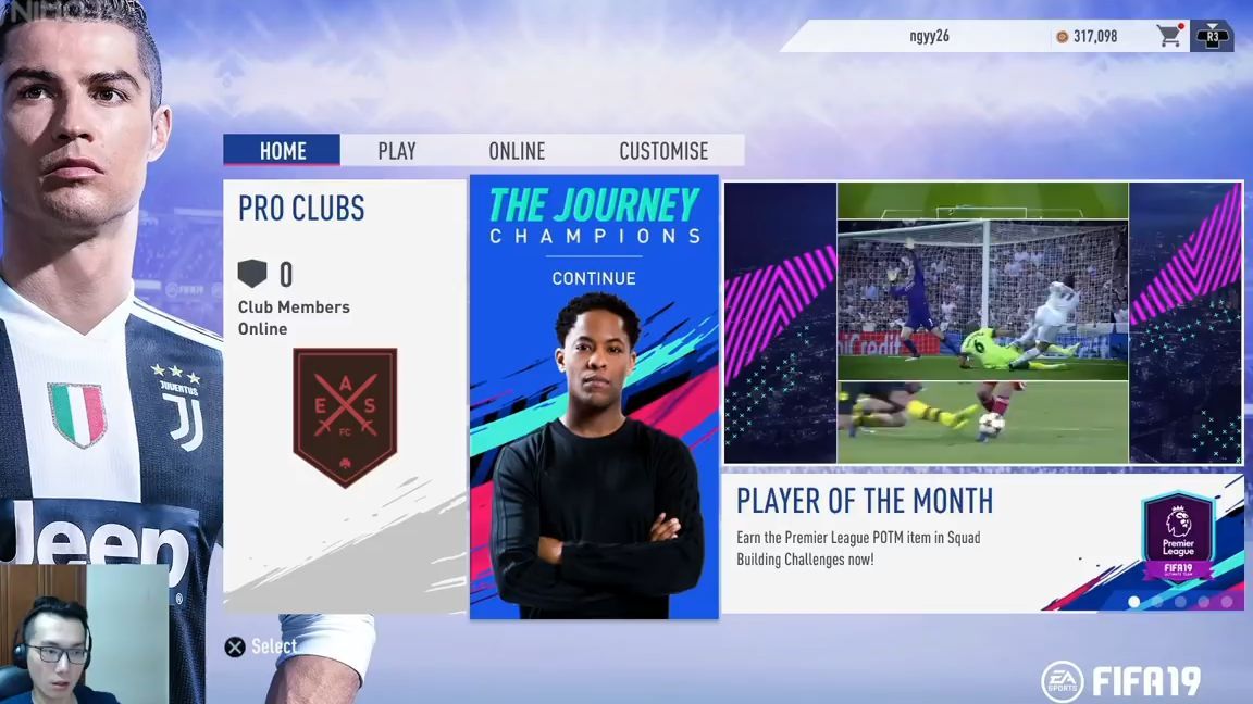 FIFA 19 THE JOURNEY TẬP 13_ BÁN KẾT C1 _ ĐẠI CHIẾN NHÀ WILLIAM - Bilibili