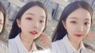 Eyebrows drawn like Crayon Shinchan