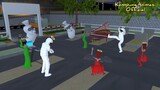 Hantu Pesta Dikuburan - Kartun Lucu Sakura School Simulator