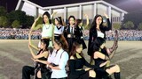The girl group made its debut at the military training ground for 10,000 people! The uniformity was 
