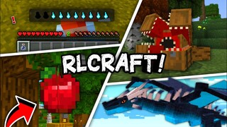 RLCRAFT IN MINECRAFT BEDROCK EDITION! (1.16 Replica)