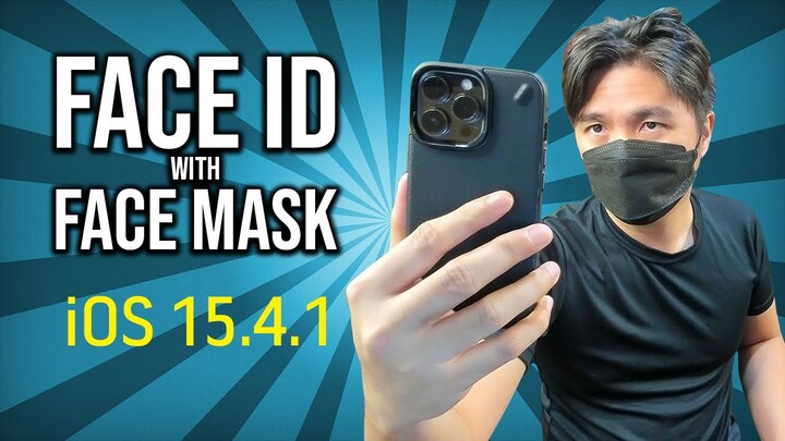 Face ID while using a face mask? FINALLY