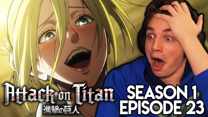 THE FEMALE TITAN'S IDENTITY REVEALED!! | Attack on Titan REACTION Episode 23