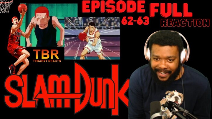 SLAM DUNK EPISODE 62 AND 63 REACTION | PRACTICE PRACTICE PRACTICE