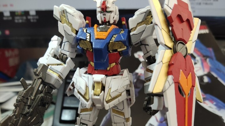 Di bulan ketiga masuk ke Gunpla, saya merekam unicorn modifikasi pertama.