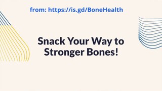 Dairy Delights - How to Snack Your Way to Stronger Bones!