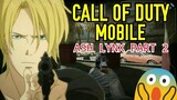 CALL OF DUTY MOBILE #2 - Banana fish : Ash lynx gameplay II - J358 Magnum only