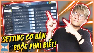 CALL OF DUTY MOBILE VN | NHỮNG SETTING CƠ BẢN NHƯNG BẮT BUỘC BẠN PHẢI BIẾT  | Zieng Gaming