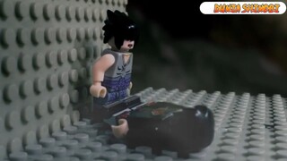 SASUKE VS ITACHI LEGO ANIMATION Part-2  😱🔥😎