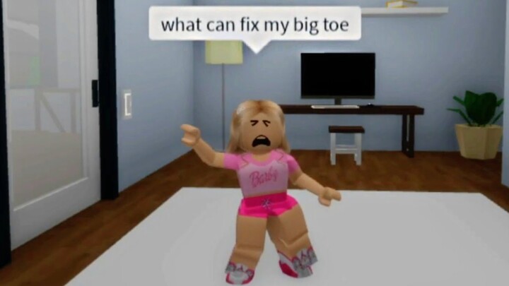 Mommy mommy I hurt my toe... (meme) ROBLOX