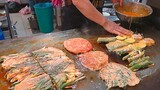 구디 전집 Orders Rush When It Rains? Making Various Korean Traditional Pancakes - Korean street food