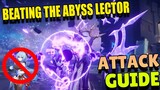 BEATING the Abyss Lector! Attack Patten Tips! 1.5 Abyss 12-3-1![Genshin Impact]