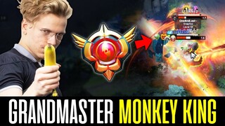 TOPSON GrandMaster Monkey King Looks Like - 100% Destroyed Mid Lane