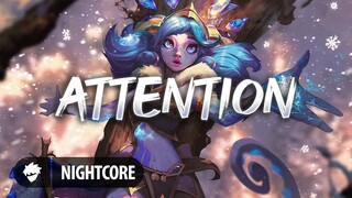 Attention - R3YAN, theajsound [Brave Order Nightcore]