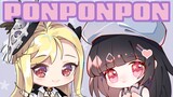 Come in and accept the Moeyin attack! PONPONPON of two cute girls