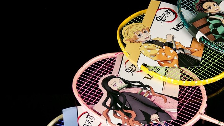 [Penasaran] Pengalaman langsung menggunakan raket tenis bermerek resmi Wesson dan Kimetsu no Yaiba!