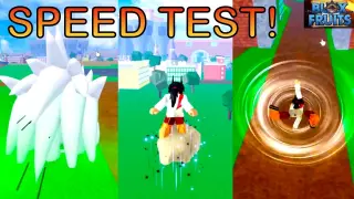 Speed Testing ALL Reworked Fruits| Bloxfruits | Update 17 part 3