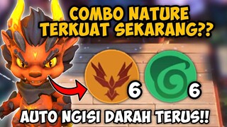 COMBO NATURE SPIRIT TERKUAT SEKARANG?? PAKE COMMANDER DAN SYNERGY INI AUTO NGISI REGEN HP TERUS!!