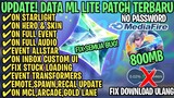 Data ML Lite Full Event 800Mb Terbaru Patch Allstar | ML Lite | Cara Mengatasi Lag & Patah Patah
