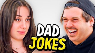 Dad Jokes | Don't laugh Challenge | Abby vs Matt 2 | Raise Your Spirits